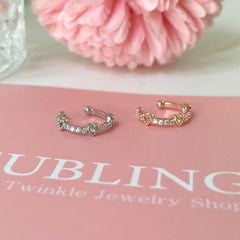 Flower Double Ear Cuff (2 Colors)