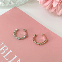 Flower Double Ear Cuff (2 Colors)