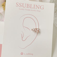 Flower Double Ear Cuff (2 Colors)