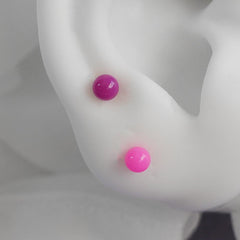 カラー アクリル ピアッシング (11Color) 金属アレルギー対応 - 4MiLi (フォーミリ)