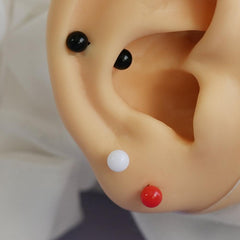 カラー アクリル ピアッシング (11Color) 金属アレルギー対応 - 4MiLi (フォーミリ)