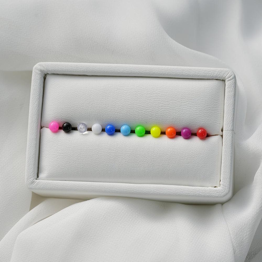 カラー アクリル ピアッシング (11Color) 金属アレルギー対応 - 4MiLi (フォーミリ)