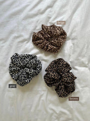 Leopard Pattern Big Scrunchie (3Colors)