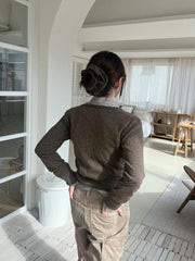 Vintage Check Big Scrunchie (3Colors)