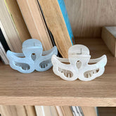 ソフトエンジェルウィングヘアクリップ(2カラー) やわらかエンジェルウィング