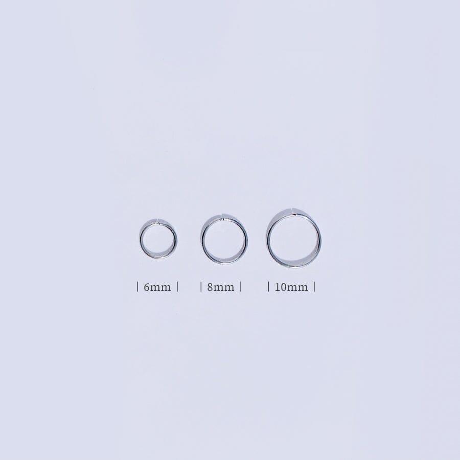 0.8mmサージカルスリットリングピアス Piercing from lizzy
