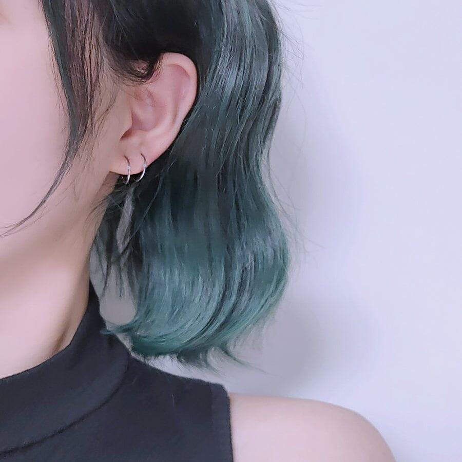 0.8mmサージカルスリットリングピアス Piercing from lizzy