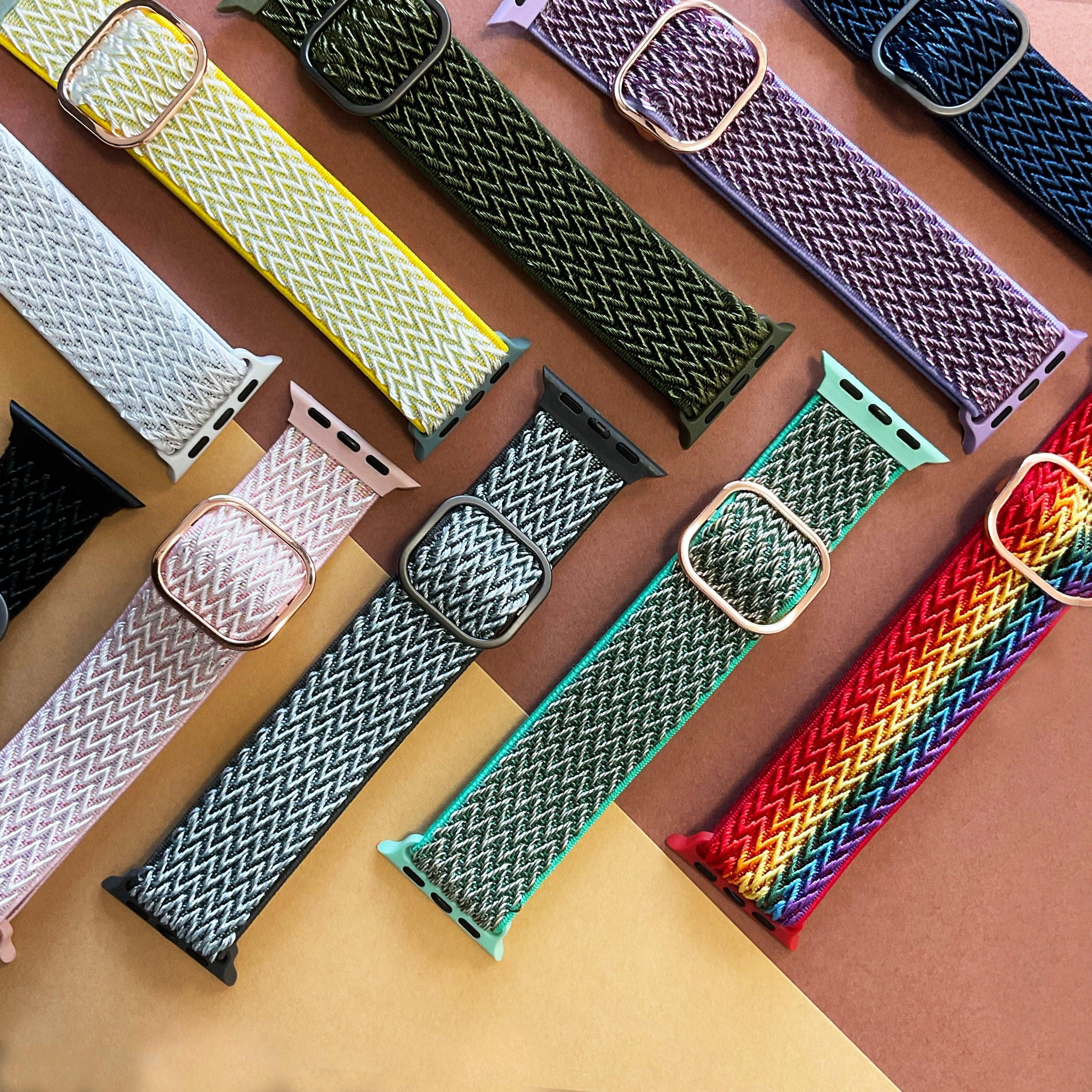 【12色】W字ストレッチバンド アップルウォッチ apple watch バンド givgiv