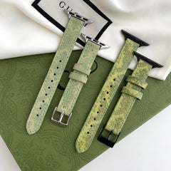 【2色】スリム エスニックパターン 本革 applewatchバンド apple watch バンド givgiv