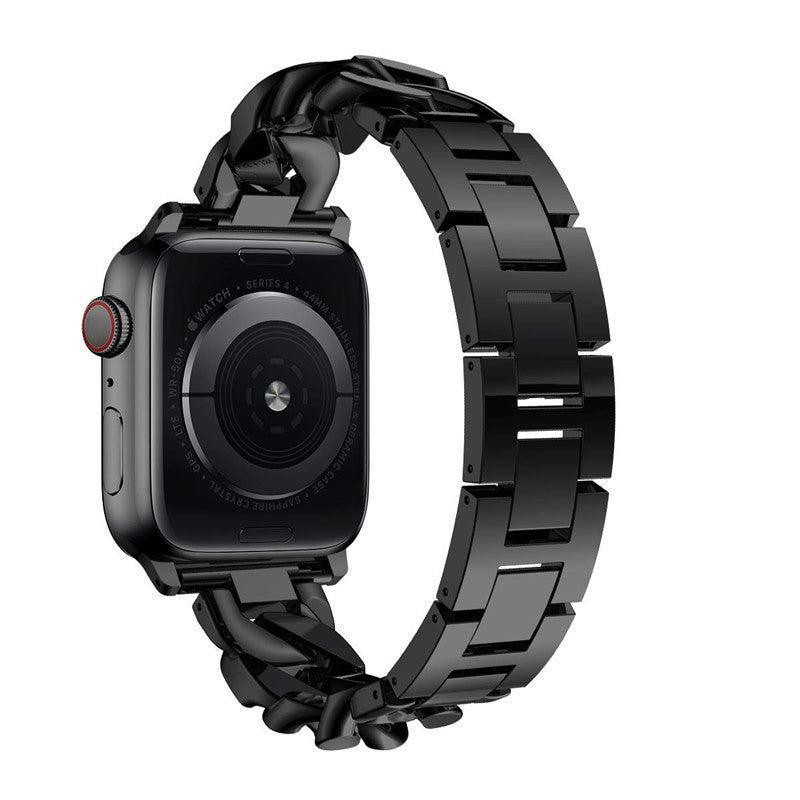 【4色】キュービック デニム チェーン メタル バンド applewatch apple watch バンド givgiv