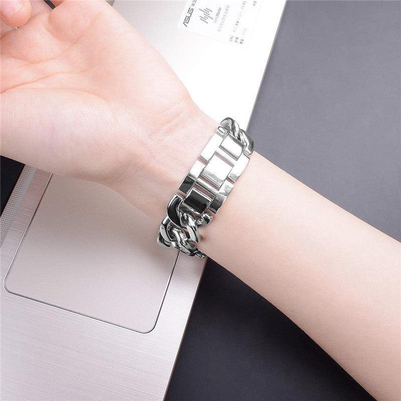 【4色】キュービック デニム チェーン メタル バンド applewatch apple watch バンド givgiv