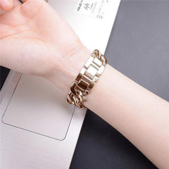 【4色】キュービック デニム チェーン メタル バンド applewatch apple watch バンド givgiv