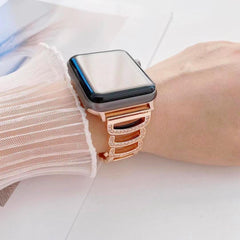 【4色】メタル キュービック Cチェーンバンド applewatch# apple watch バンド givgiv