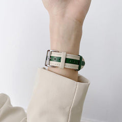 【5色】本革 ツートンラインアップルウォッチ バンド apple watch バンド givgiv