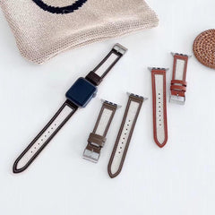 【5色】キャンバス 本革 アップルウォッチ バンド applewatch7 対応 apple watch バンド givgiv