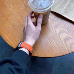 【5色】ライチグレイン 本革 バンド apple watch バンド givgiv