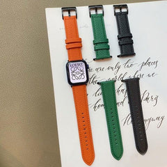 【5色】ライチグレイン 本革 バンド apple watch バンド givgiv