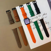 【5色】ライチグレイン 本革 バンド apple watch バンド givgiv