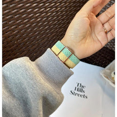 【6色】ツートン ストラップ ループ アップルウォッチバンド apple watch バンド givgiv