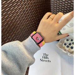 【6色】ツートン ストラップ ループ アップルウォッチバンド apple watch バンド givgiv