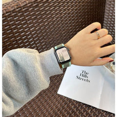 【6色】ツートン ストラップ ループ アップルウォッチバンド apple watch バンド givgiv