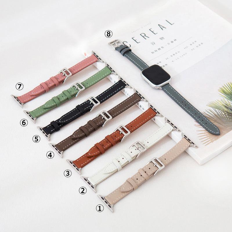 【8色】ステッチ アトラージュ 本革 バンド applewatch apple watch バンド givgiv