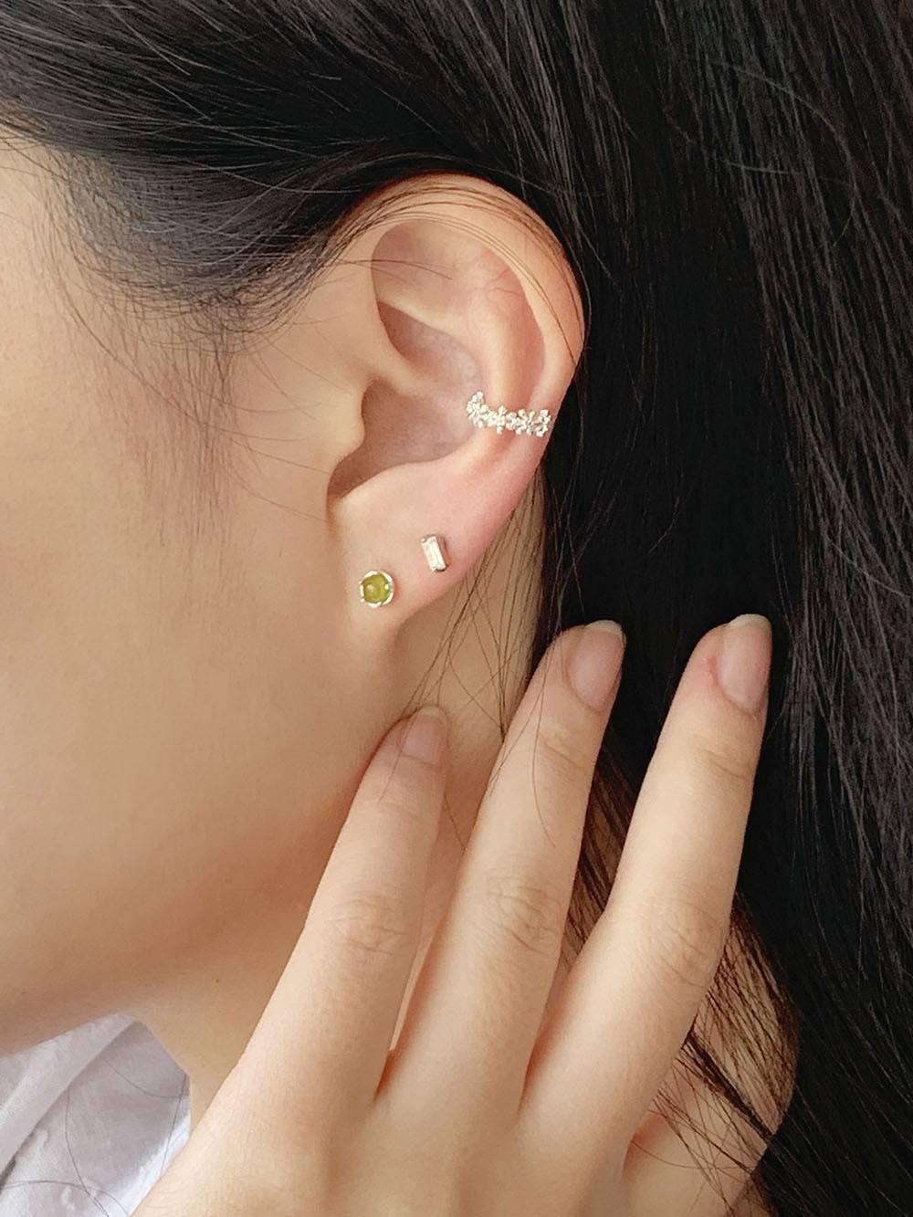 [925 Silver]花畑インナーコンクピアス Piercing The Klang 