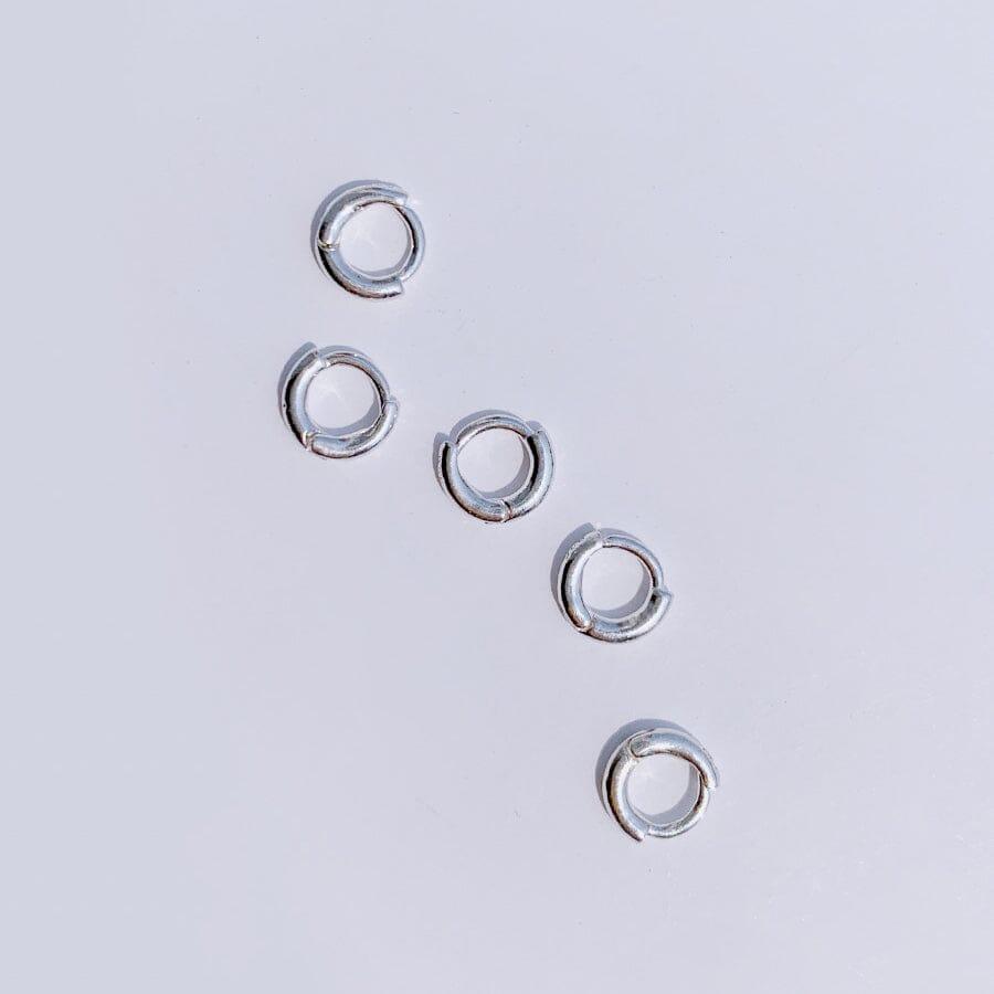 [925 Silver]レイズシンプルリングピアス Piercing from lizzy 