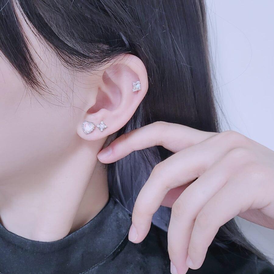 アブサンクト オーロラハート ピアッシング Piercing from lizzy