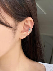 アン フラワー イヤーカフ Earcuffs bling moon