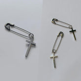安全ピン 十字架ピアッシング Piercing from lizzy