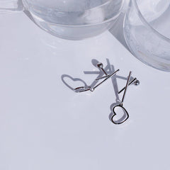 アンドラ ライン ハート X クロス ピアッシング Piercing from lizzy