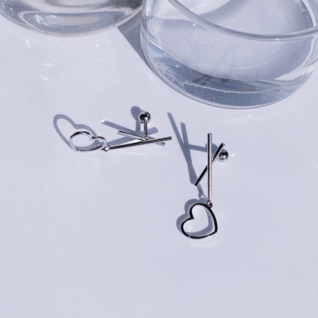 アンドラ ライン ハート X クロス ピアッシング Piercing from lizzy