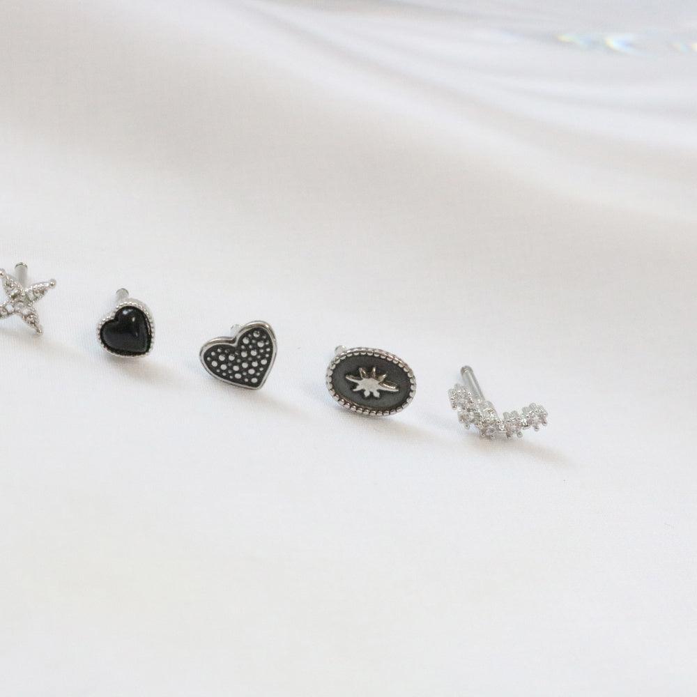 アンティークグリッター(ピアス/ピアッシング) Piercing bling moon