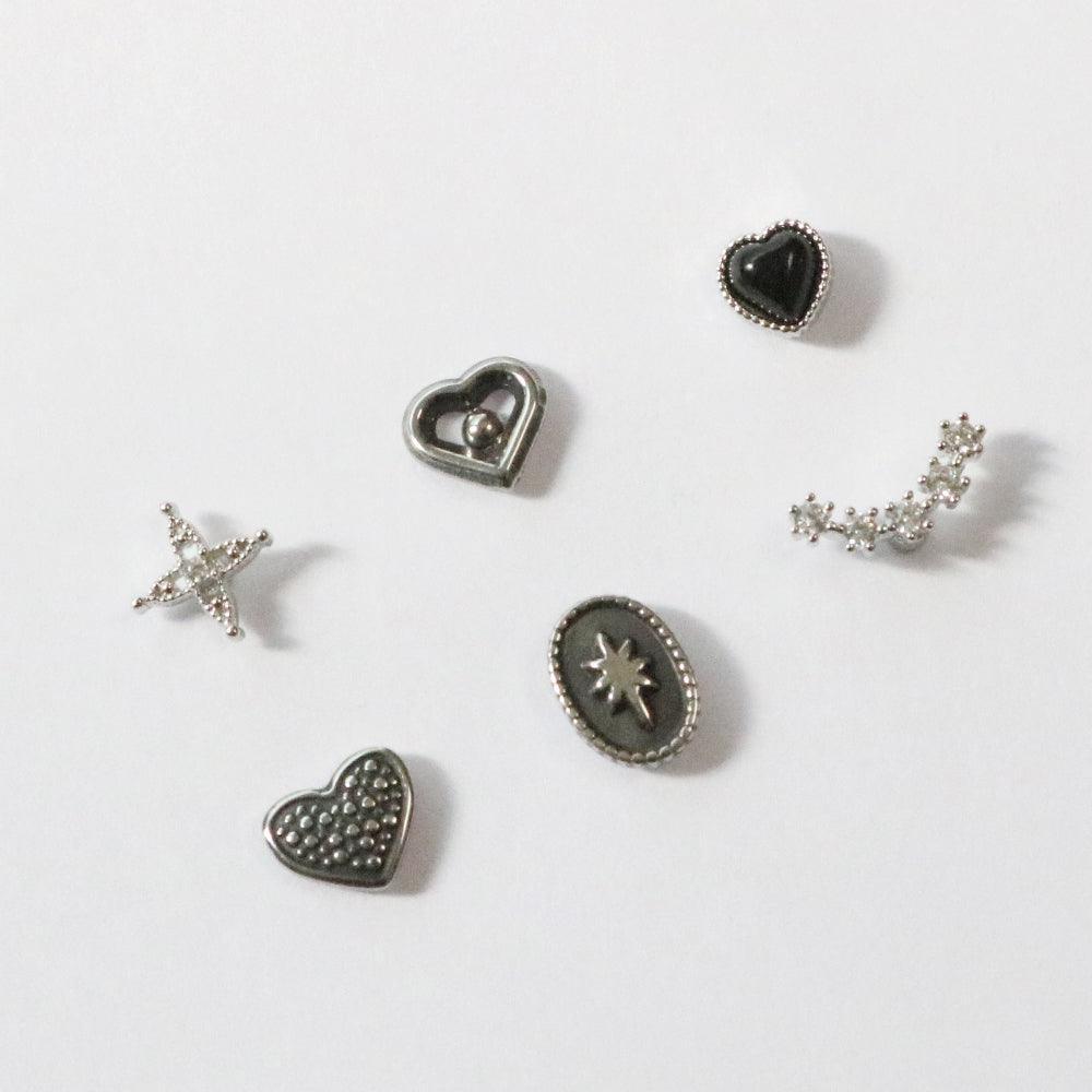 アンティークグリッター(ピアス/ピアッシング) Piercing bling moon