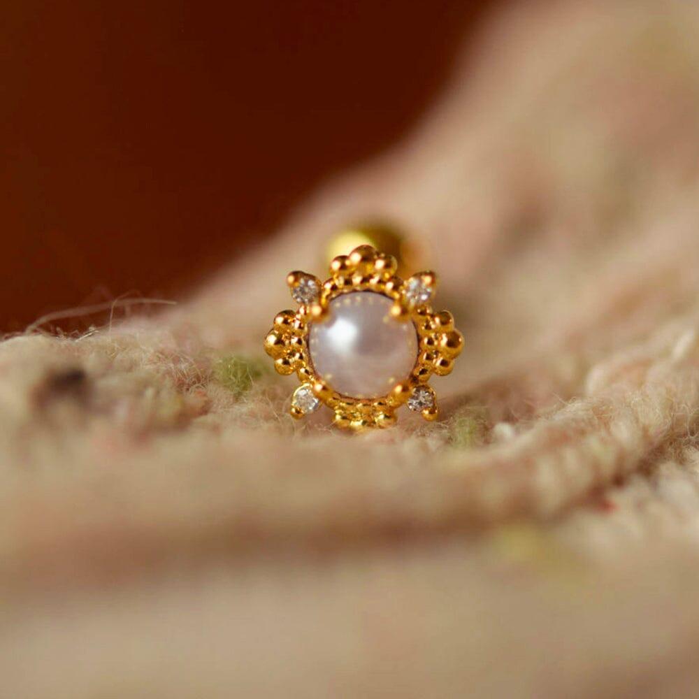 アンティークレース真珠 ピアッシング Piercing 10000won