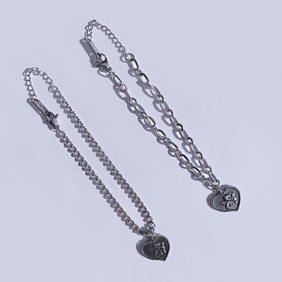 アンティーク天使ハートブレスレット Bracelet from lizzy