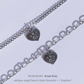 アンティーク天使ハートブレスレット Bracelet from lizzy