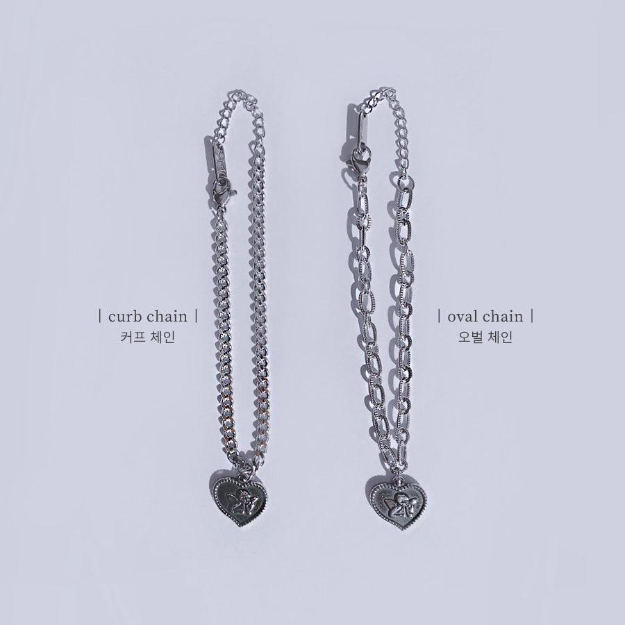 アンティーク天使ハートブレスレット Bracelet from lizzy
