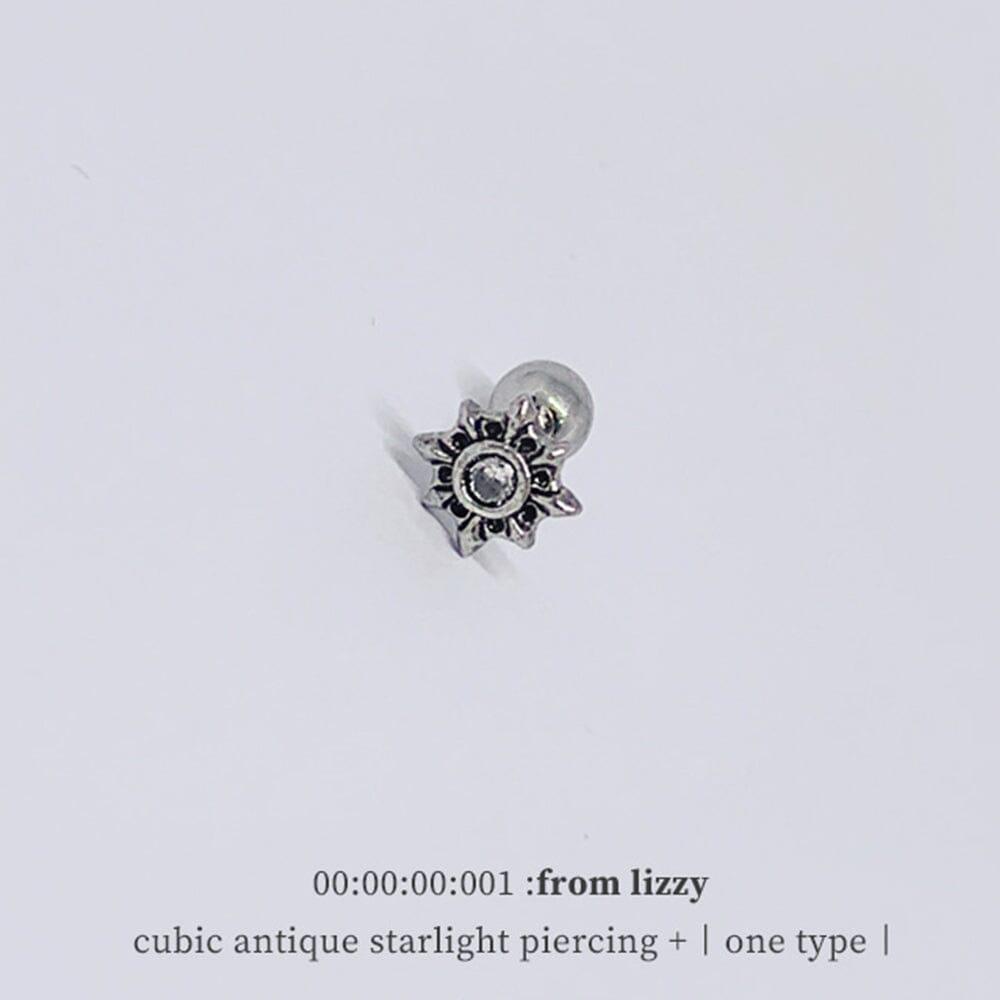 アンティーク・星の光・ピアッシング Piercing from lizzy