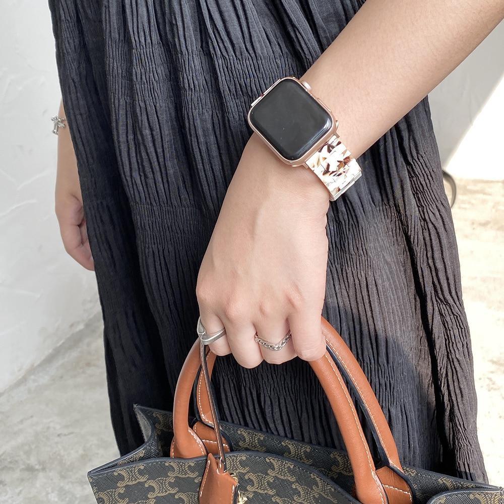 Apple Watch マーブル チェーン バンド (ヌガー) # apple watch バンド givgiv