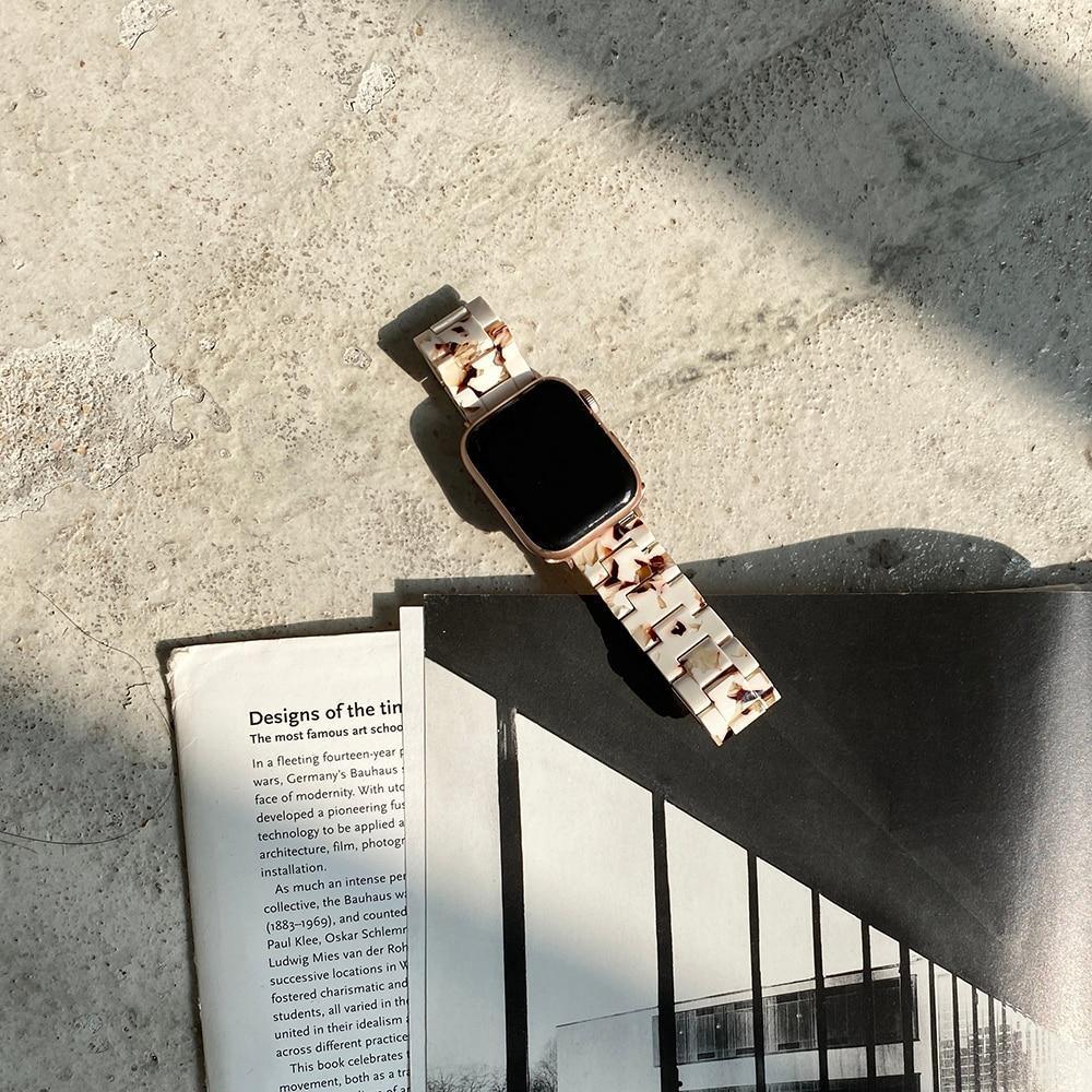 Apple Watch マーブル チェーン バンド (ヌガー) # apple watch バンド givgiv