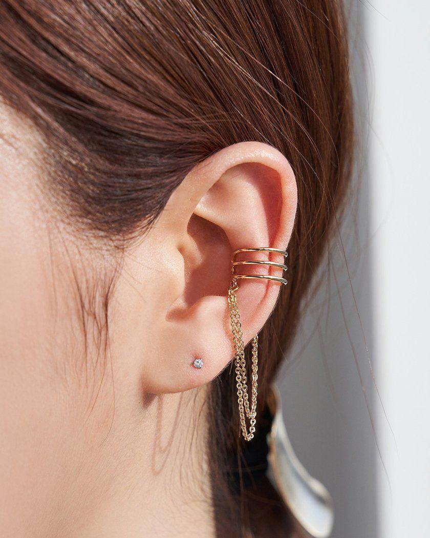 Arabian 3Line イヤーカフ Earcuffs soo&soo