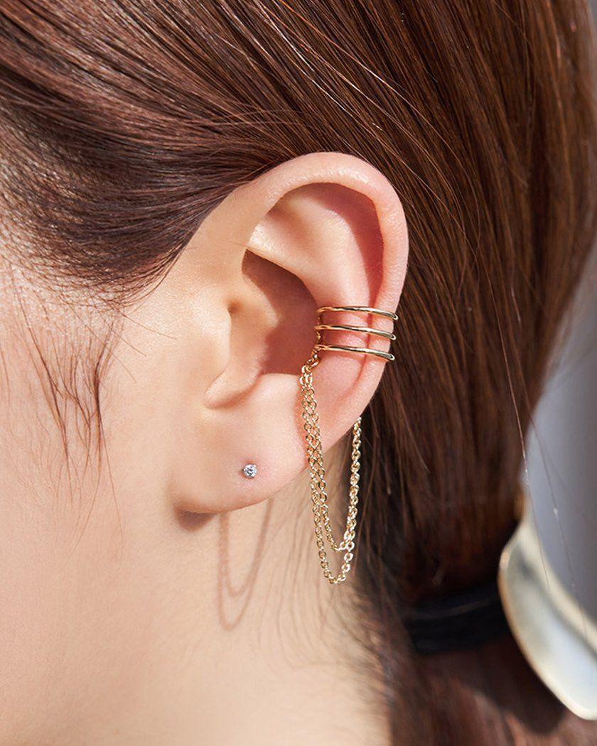 Arabian 3Line イヤーカフ Earcuffs soo&soo