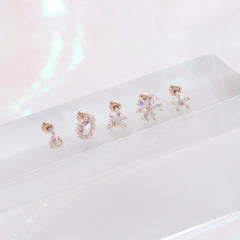 Aurora opal (ピアス/ピアッシング) Piercing bling moon