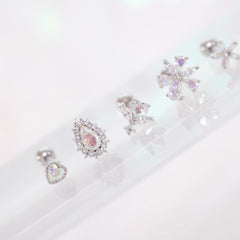Aurora opal (ピアス/ピアッシング) Piercing bling moon