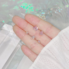 Aurora opal (ピアス/ピアッシング) Piercing bling moon