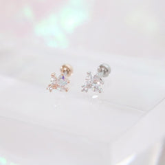 Aurora opal (ピアス/ピアッシング) Piercing bling moon