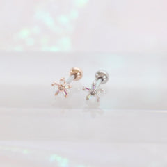 Aurora opal (ピアス/ピアッシング) Piercing bling moon