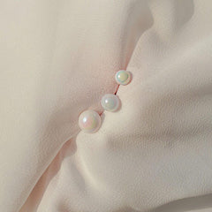 半球オーロラ真珠ピアッシング Piercing SET ME UP♡